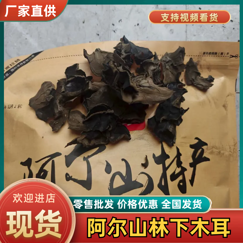 阿尔山林下木耳基地直供质量保障欢迎选购对接市场