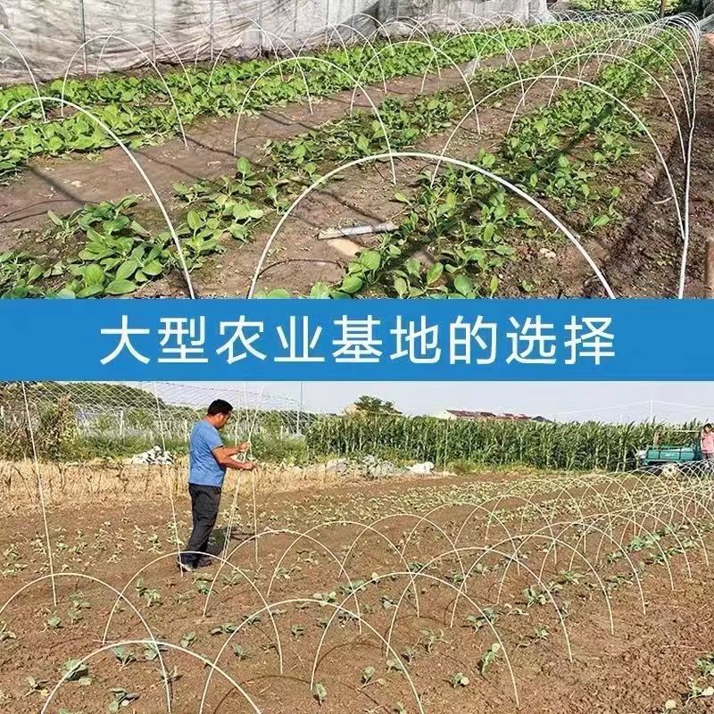 4mm玻璃纤维杆小拱棚支架菜棚花棚保温育苗棚防晒棚