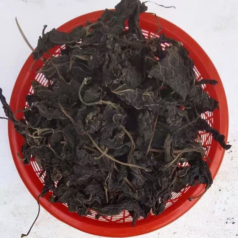 河南特产农家自晒山芝麻叶脱水蔬菜干菜干货芝麻叶