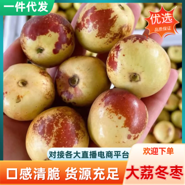 【一件代发】大荔冬枣承接电商直播带货视号小红书团购等