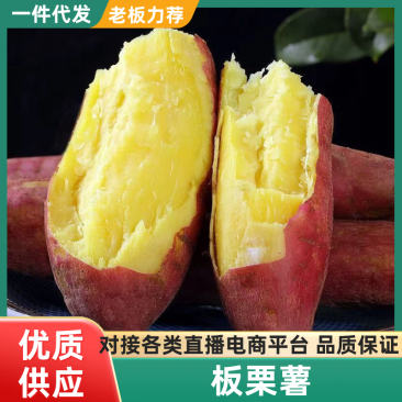 【一件代发】陕西板栗红薯承接电商直播团购微商落地配等