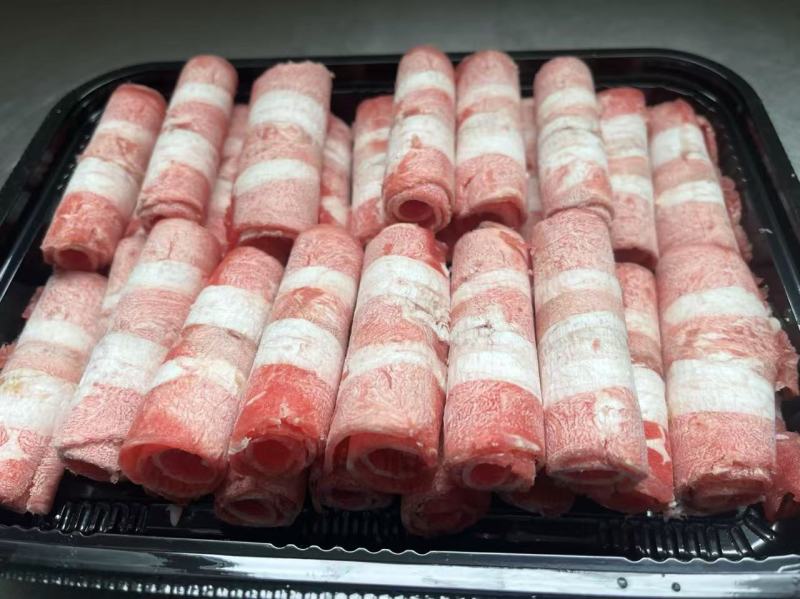 【保鲜发货】牛肉卷对接超市餐饮店质量保证价格合理