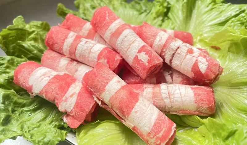 【保鲜发货】牛肉卷对接超市餐饮店质量保证价格合理