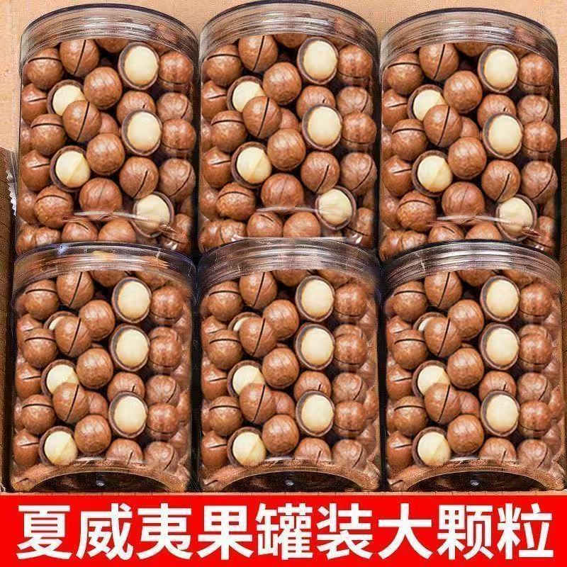 夏威夷果袋装大颗坚果炒货杏仁休闲孕妇零食年货一件代发
