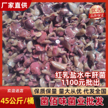 红乳牛肝菌批发低价直批90斤/件质量保证