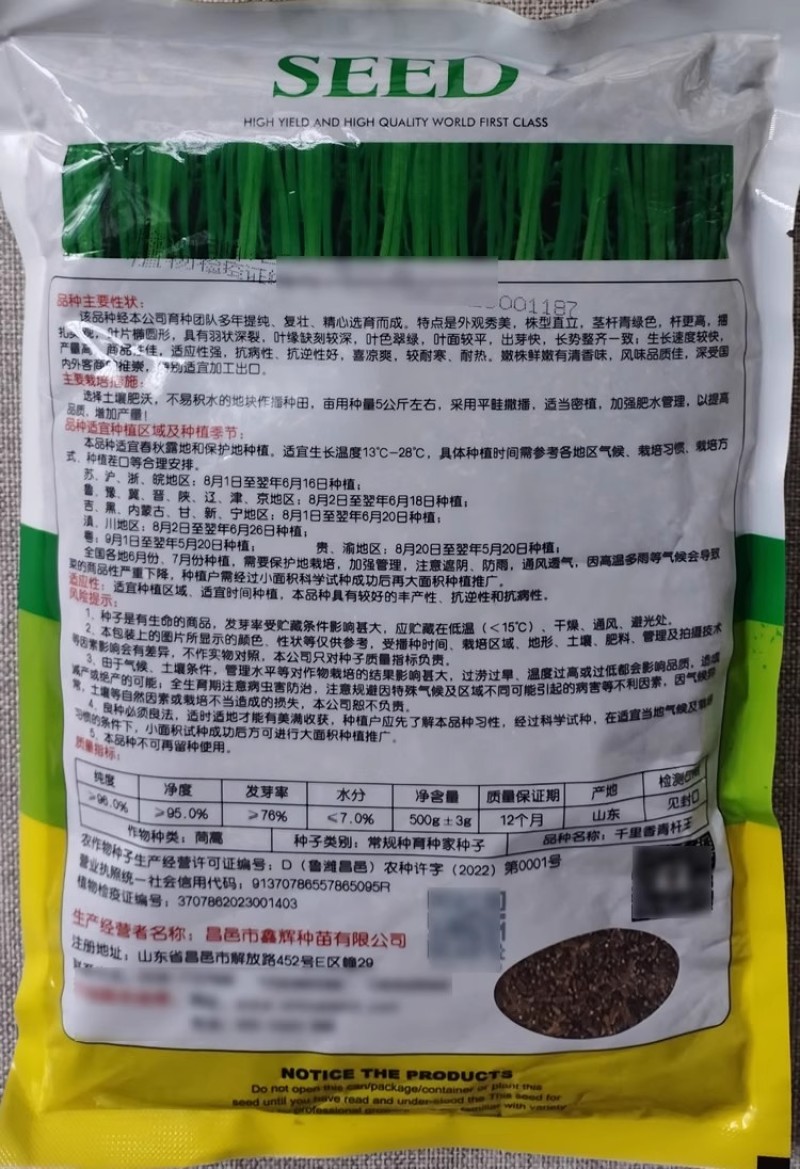 千里香青杆王茼蒿种子清香鲜嫩翠绿茼蒿种籽耐热耐寒喜凉爽