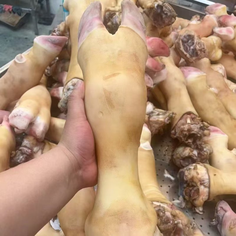 牛蹄火烧去毛牛蹄大量供应品质保证对接全国市场电商