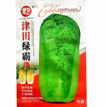 津田绿霸黄芯青麻叶白菜种子20g杂交70天秋季种植