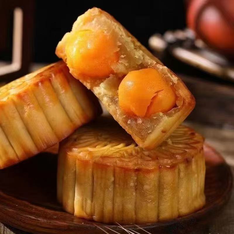 双蛋黄莲蓉月饼