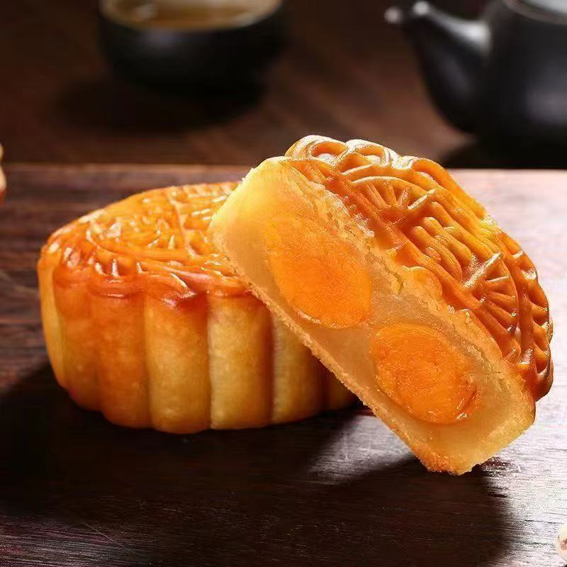 双蛋黄莲蓉月饼
