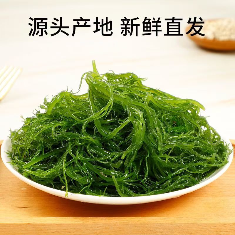 新鲜盐渍龙须菜新鲜商用海草海藻即食火锅凉拌菜食材