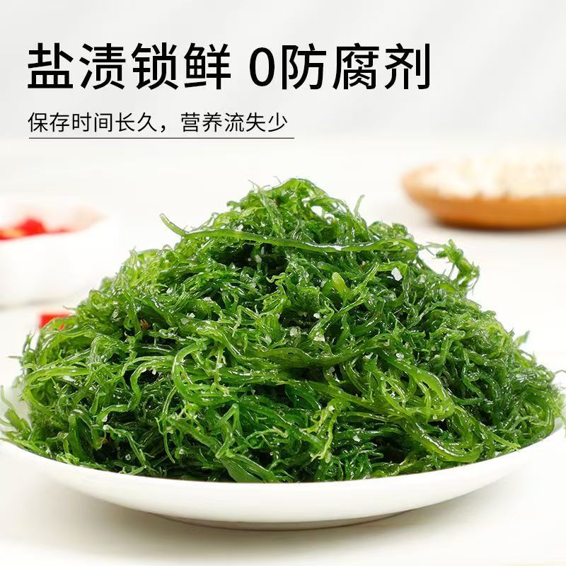新鲜盐渍龙须菜新鲜商用海草海藻即食火锅凉拌菜食材