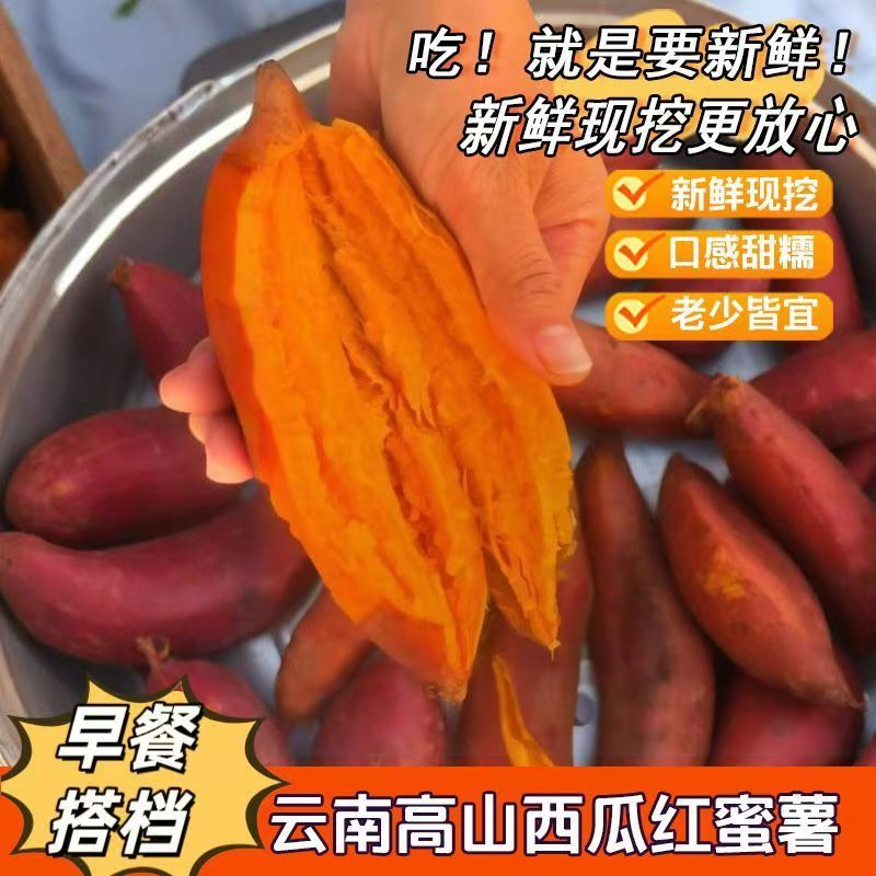西瓜红蜜薯一件代发
