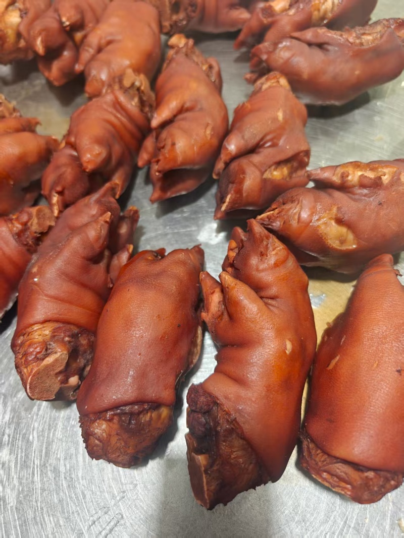 【熟食猪蹄】厂家直销量大质优保质保量支持视频看货