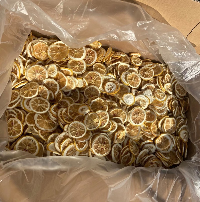 新货柠檬片烘干柠檬干柠檬片厂家直供量