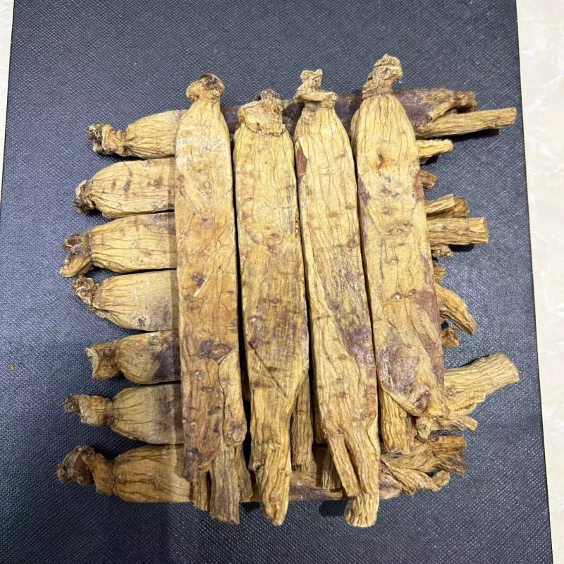 高丽参整支黄马褂压块人参足龄老参黄皮红皮无糖高丽参
