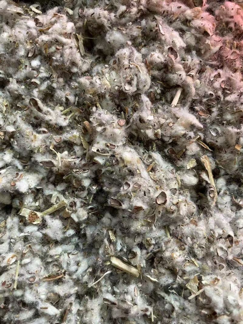 棉渣大量有货人工包压缩包均有货可视频看货