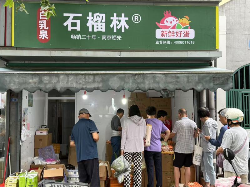 南京畅销30年/白乳泉石榴林鸡蛋/团购批发/可一件代发