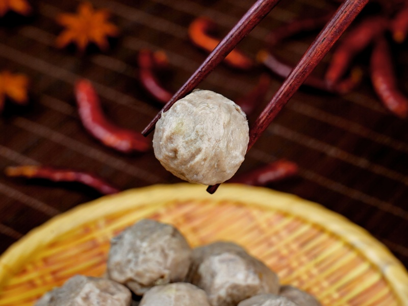 广西特级牛肉丸，冷链直发，一手货源，支持视频看货