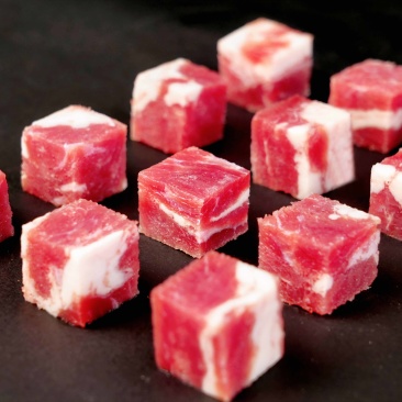 广西环江牛肉粒，冷链直发，一手货源，支持视频看货