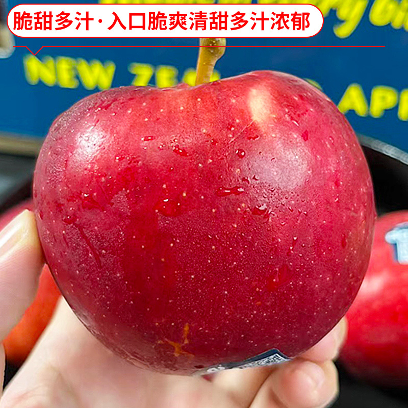 新西兰进口丹烁苹果水果新鲜当季整箱脆10个嘎啦