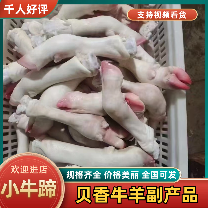 小牛蹄无毛火烧厂家直发质量保证欢迎下单