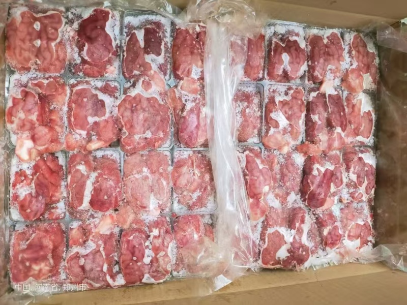 羊脑商用批发净重无冰烧烤火锅新鲜现取真空包装
