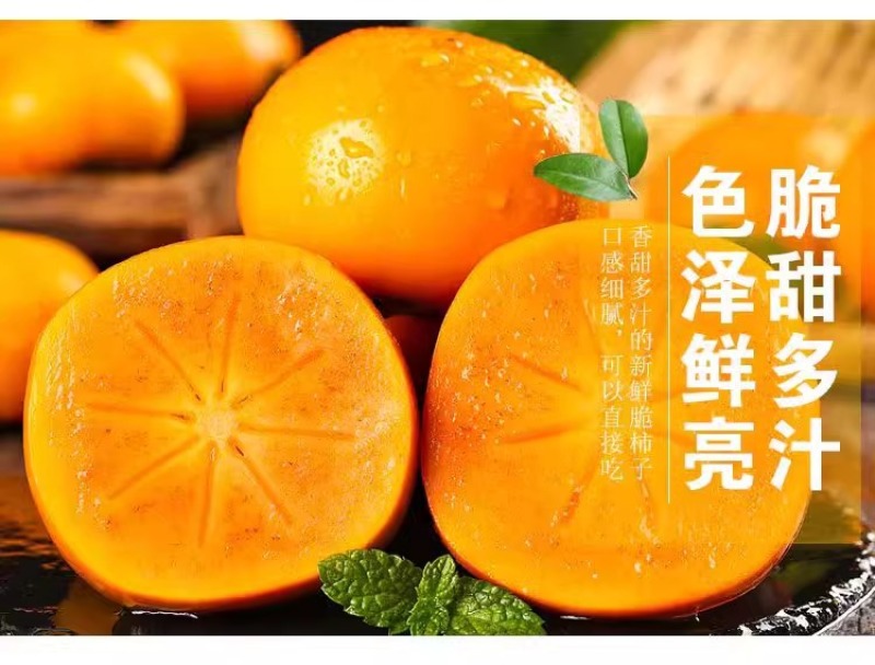 云南巧克力脆柿一件代发产地直发一手货源对接各大电商平台