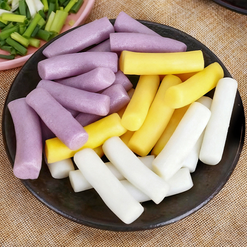 果蔬年糕条网红年糕条韩式年糕火锅半成品食材商用批发整箱