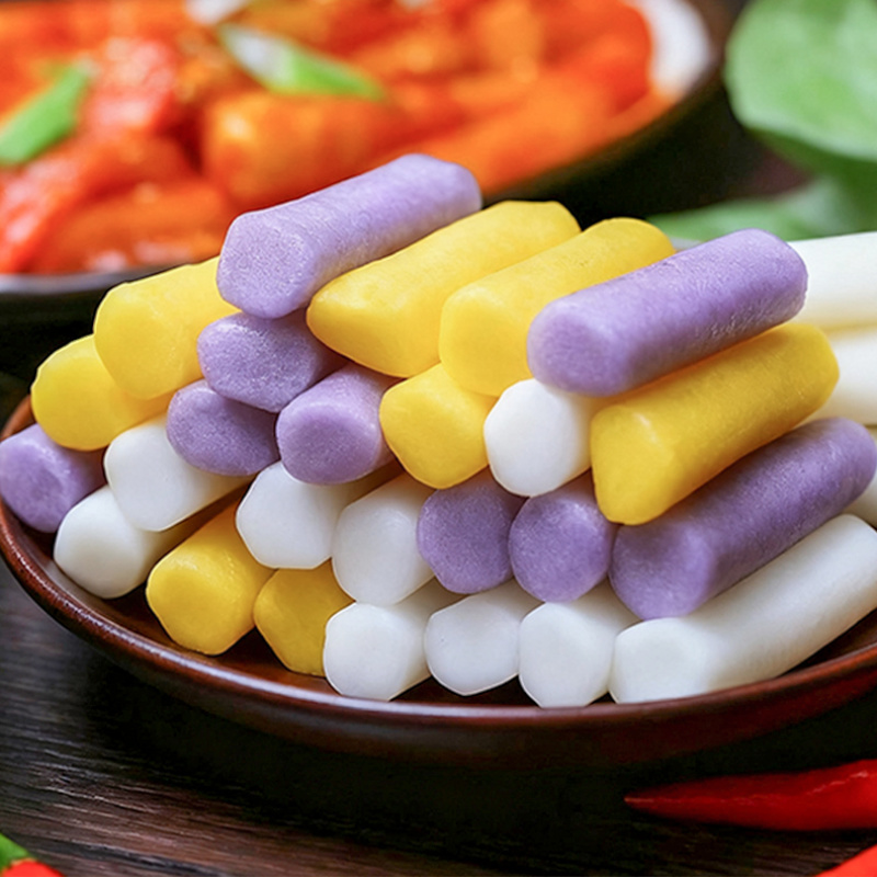 果蔬年糕条网红年糕条韩式年糕火锅半成品食材商用批发整箱