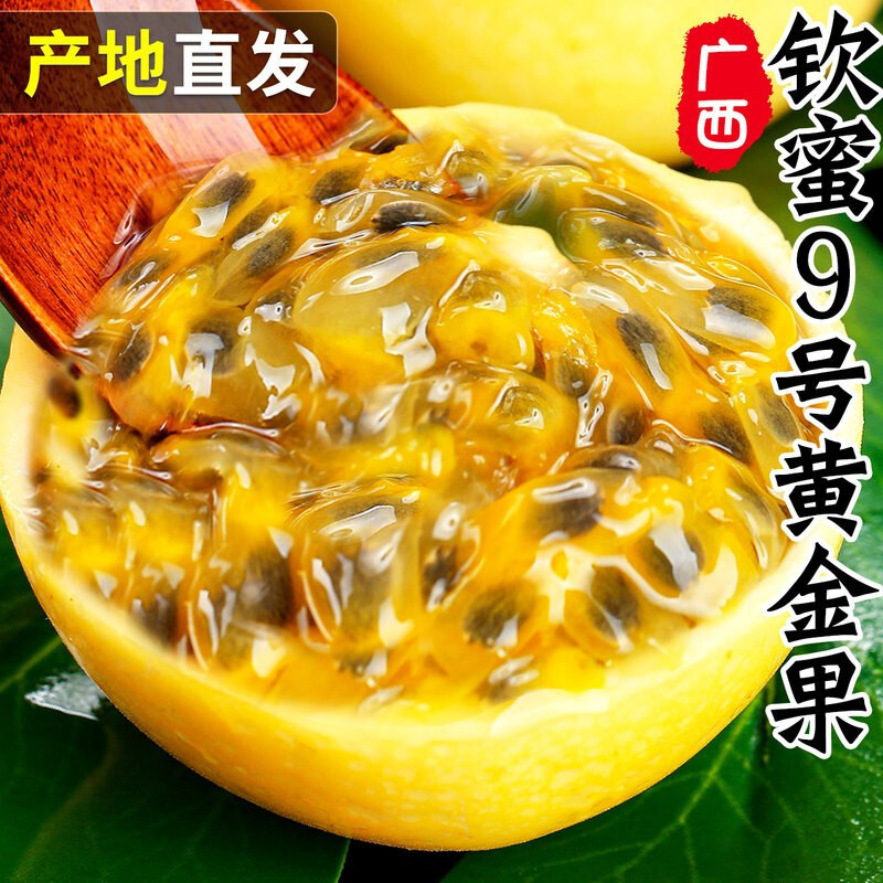 广西钦蜜9号百香果一件代发产地直发一手货源对接各大电商平