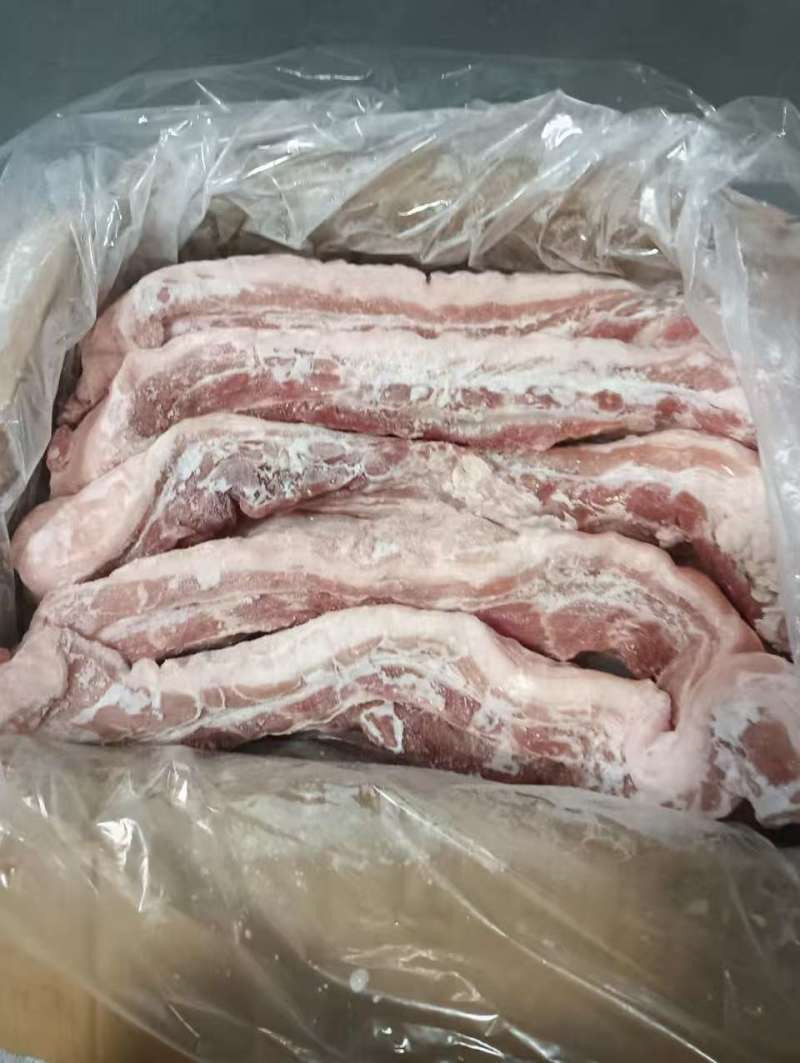 带皮五花肉条烤五花必备原材料