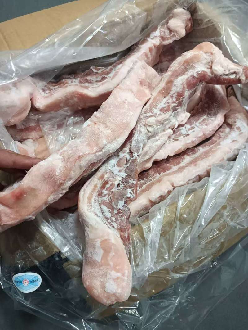 带皮五花肉条烤五花必备原材料