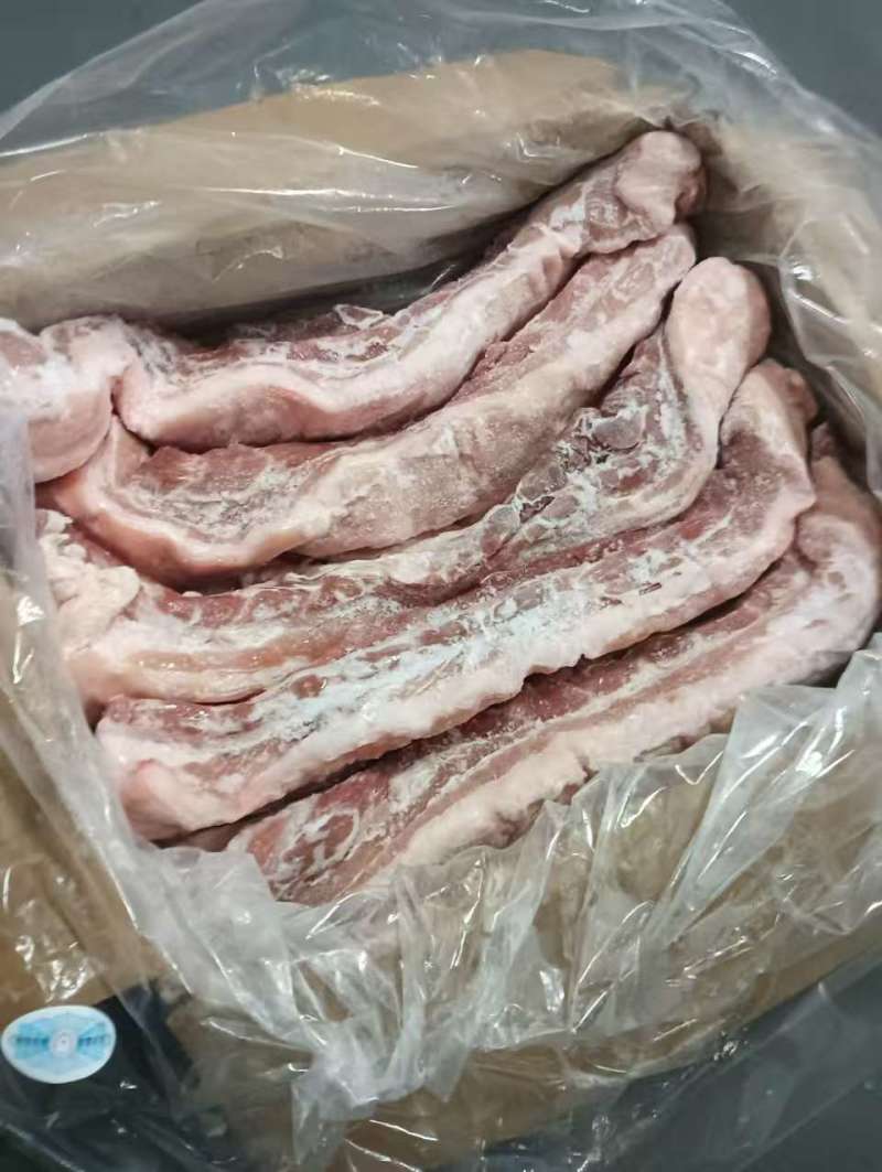 带皮五花肉条烤五花必备原材料