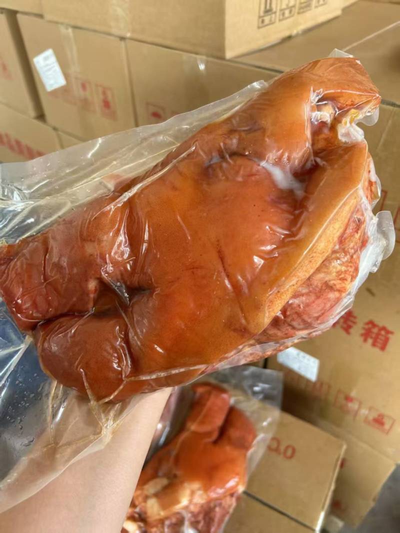 河南郑州猪副产品/熟食/五香猪头肉/口感好/量大价优/