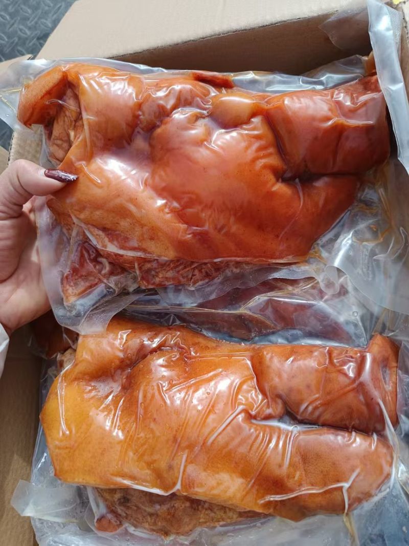 河南郑州猪副产品/熟食/五香猪头肉/口感好/量大价优/