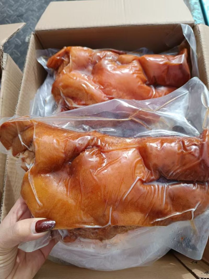 河南郑州猪副产品/熟食/五香猪头肉/口感好/量大价优/