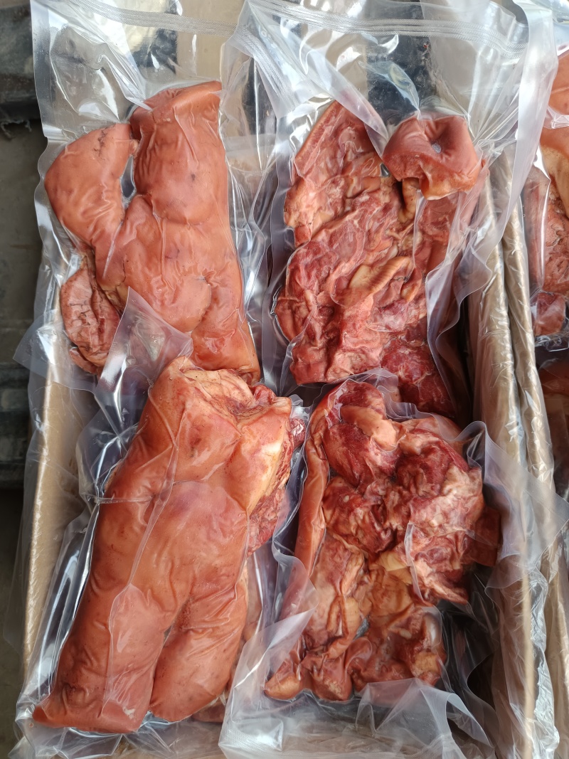河南郑州猪副产品/熟食/五香猪头肉/口感好/量大价优/