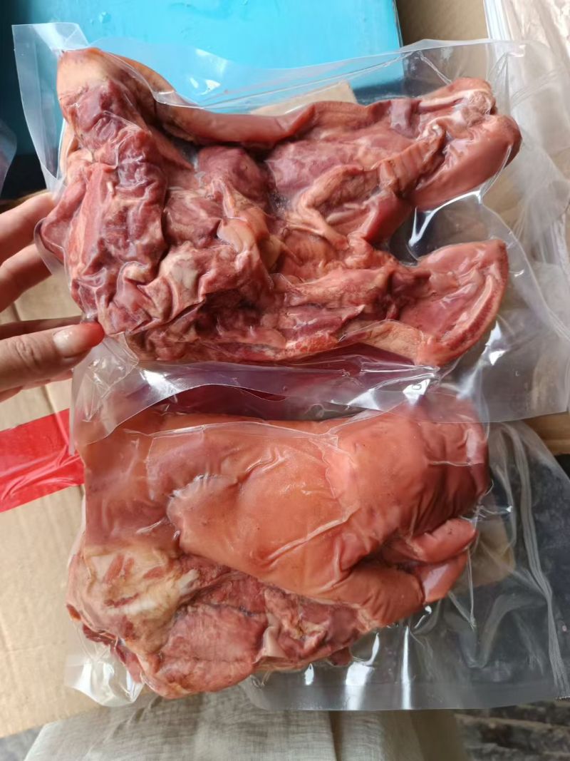 河南郑州猪副产品/熟食/五香猪头肉/口感好/量大价优/