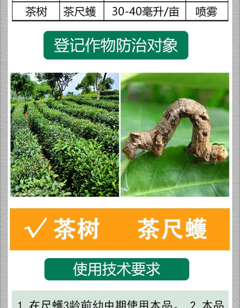 联苯菊酯茶树茶小绿叶蝉茶尺蠖白粉虱红蜘蛛蚜虫菜青虫蓟马