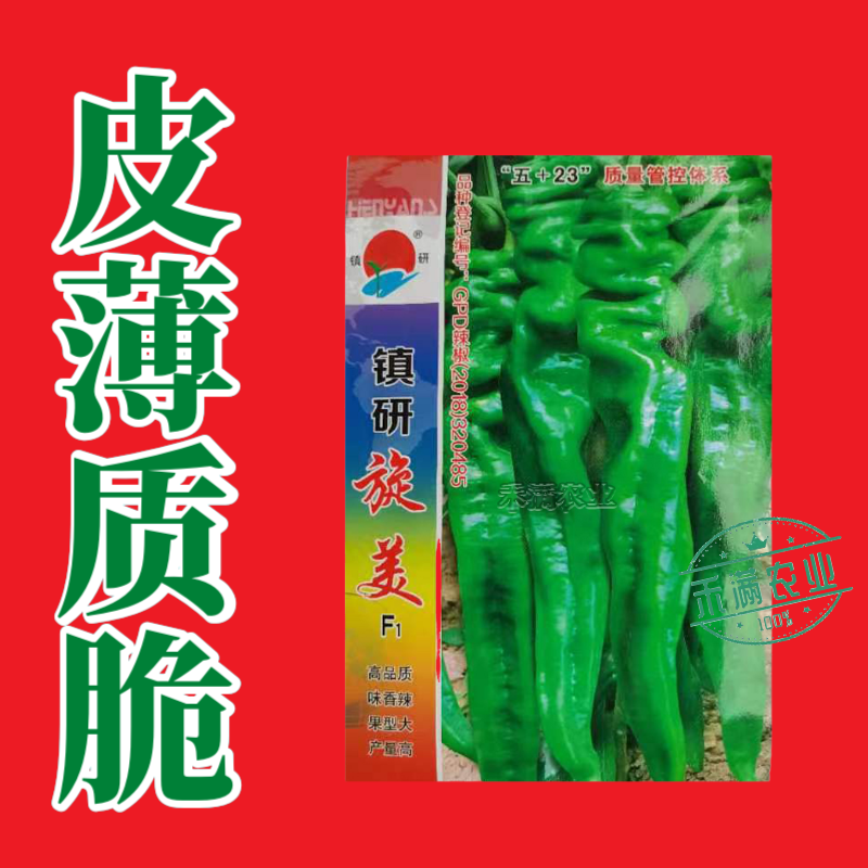 正宗螺丝椒种子辣椒种籽尖椒籽种蔬菜苗秧苗四季特大高产辣椒