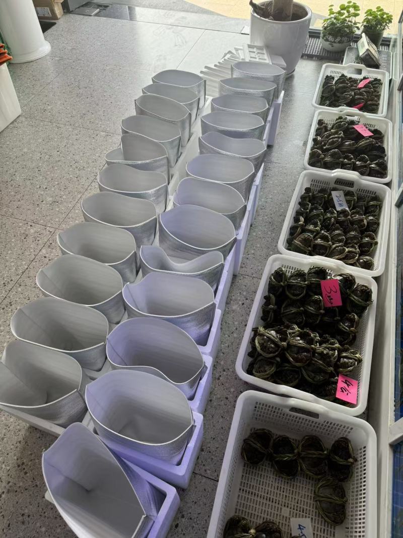 江苏固城湖大闸蟹公蟹每只带防伪码三码合一只只饱满