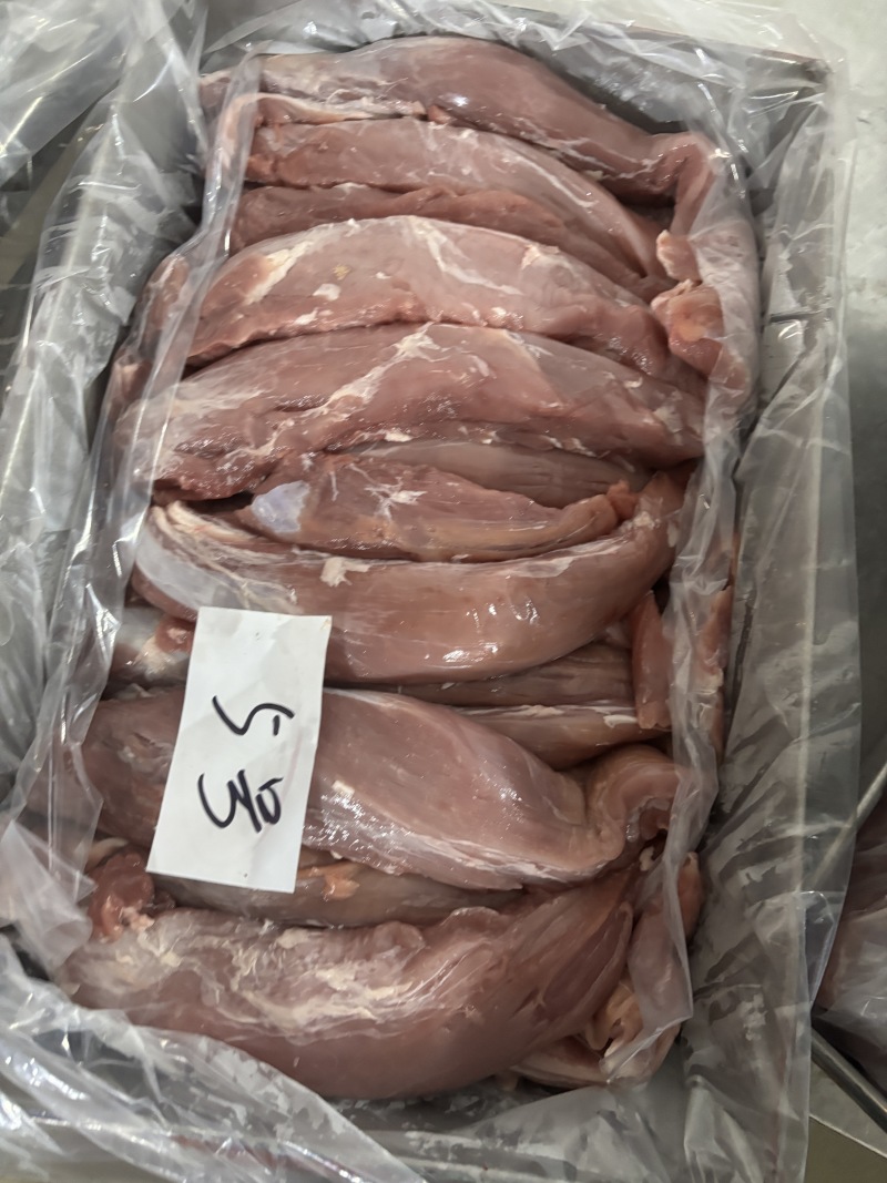猪五号肉猪颈肉松板肉品质保证可视频看货欢迎来电咨询