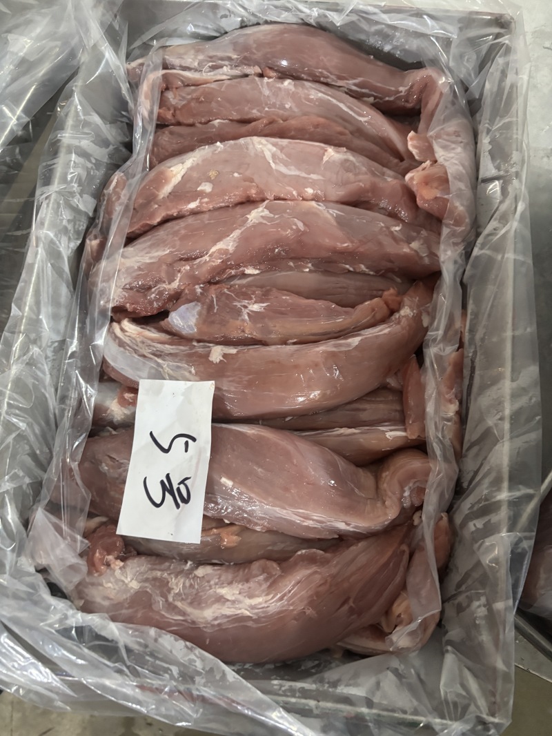 猪五号肉猪颈肉松板肉品质保证可视频看货欢迎来电咨询