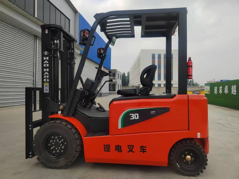 2025昊航新款3吨锂电叉车价格多少钱一台