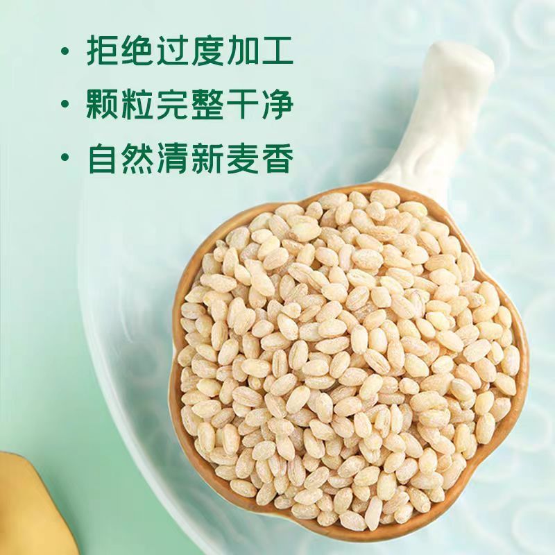 农家去皮小麦仁麦仁米脱皮小麦粒大麦仁杂粮农家包邮食用