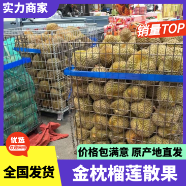 金枕榴莲金枕头榴莲散果产地直发品质保障对接全国等