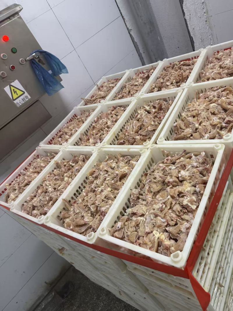 纯鸡板油杀鸡厂一手货源对接各大市场视频看货