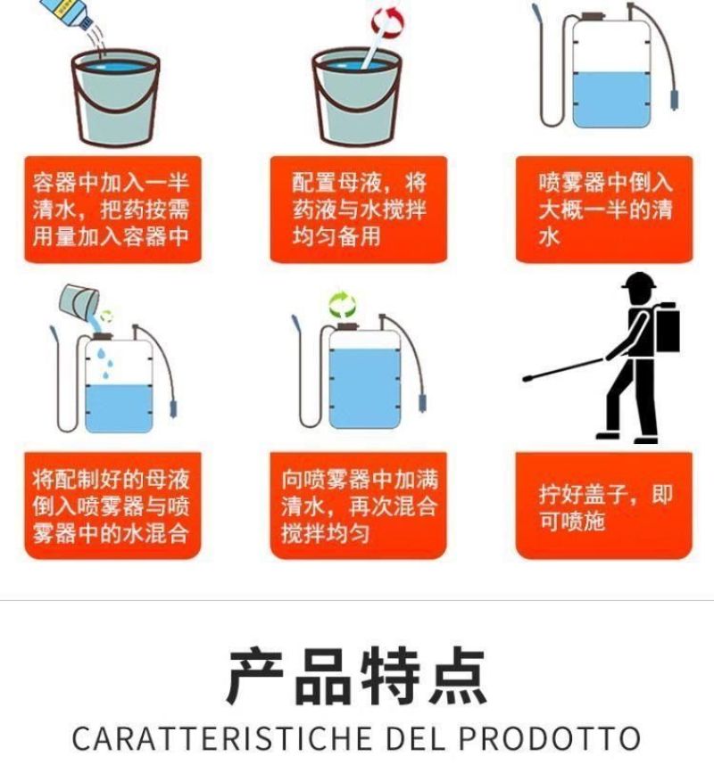 1.8%辛菌胺醋酸盐腐烂病果锈病干腐病果树清园杀菌剂涂喷