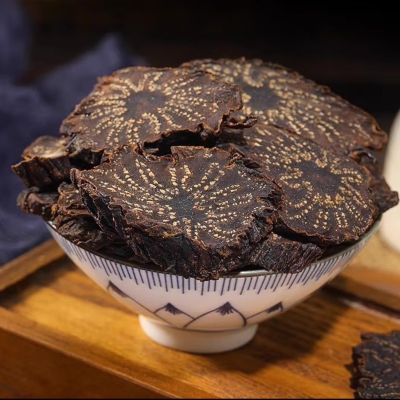 正宗肉苁蓉切片中药材新货无硫精选品质特级肉苁蓉片大片
